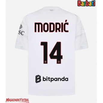 AC Milan Luka Modric #14 Tricou Fotbal Replică 2026-27 Barbati Deplasare